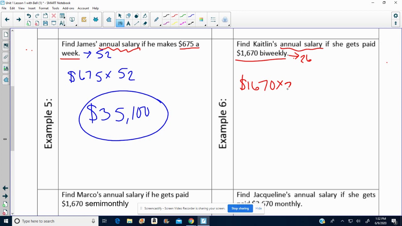FA: Notes 1.1 Example 6 - YouTube