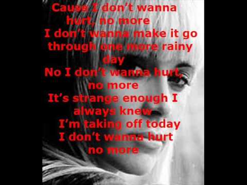 i don't wanna hurt- anouk lyrics