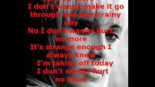 i don't wanna hurt- anouk lyrics chords