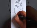 Easy 🌹 drawing with S | Drawing tutorial | @shilpirpran #youtubeshorts #trending #dailyshorts #viral