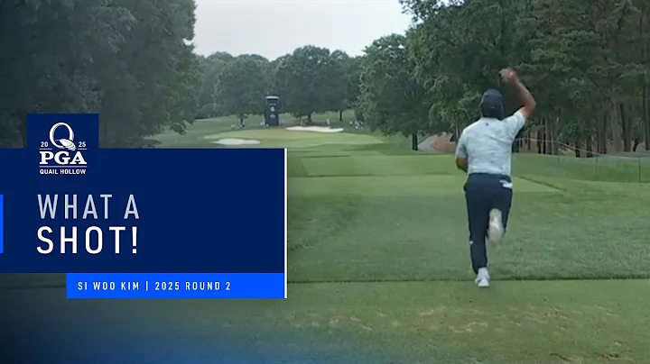 Longest Hole-In-One in Major Championship History! | Si Woo Kim - 252 Yards | 2025 PGA Championship