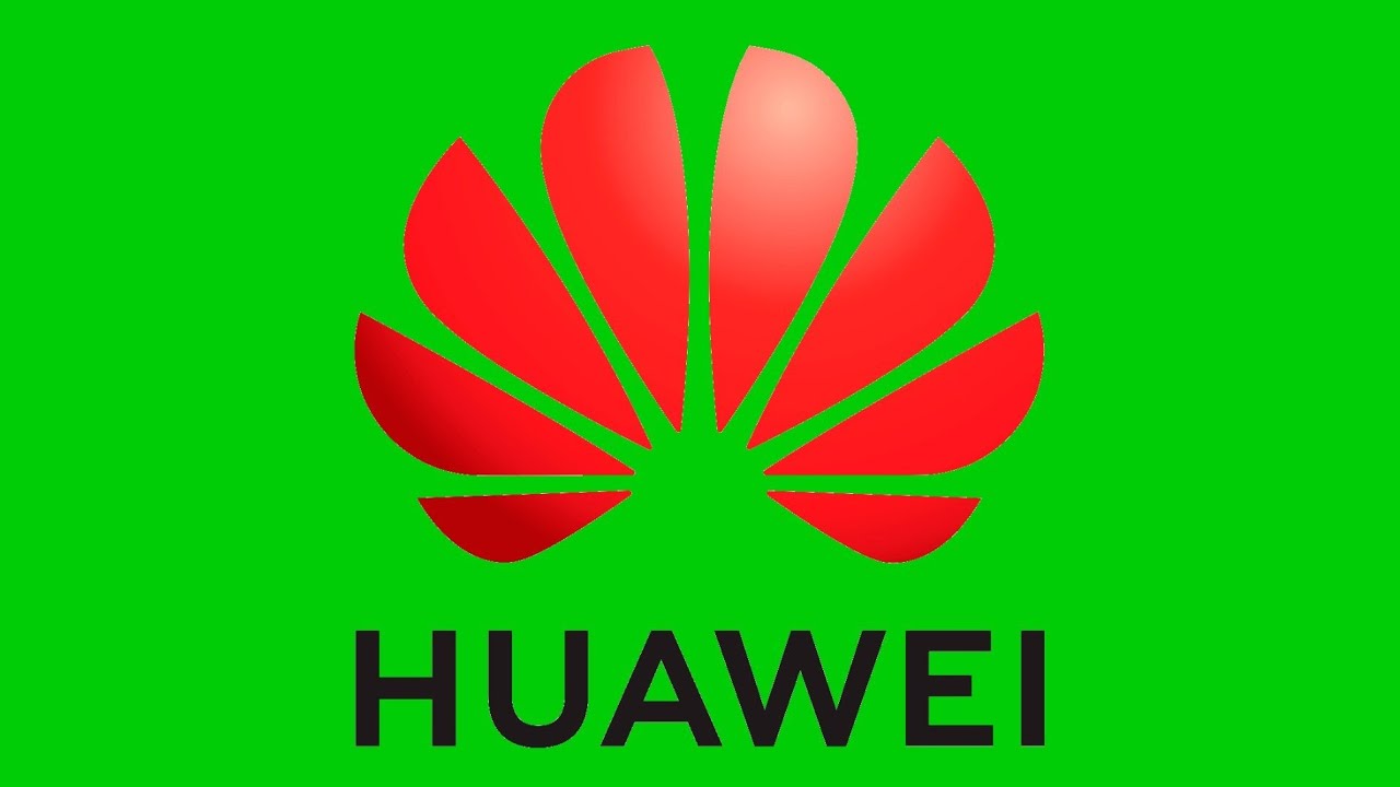 GREEN SCREEN Logo HUAWEI. YouTube