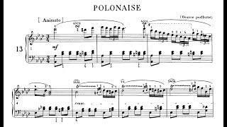 Chopin, Polonaise in A-Flat Major op. Posth (Czerny-Stefanska)
