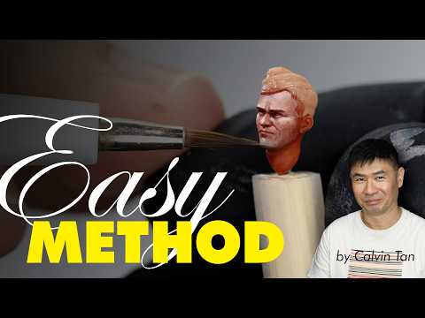New 1/35 Face Painting Technique 🔥 | Easy Method by Calvin Tan