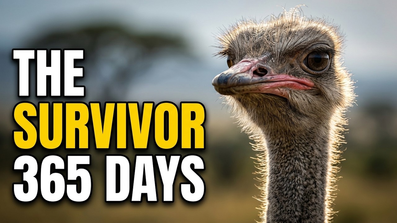 African Ostrich Life Cycle and Survival Strategies