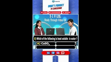 Alkaline Earth Metals || IIT&JEE Questions NO 08|| X Class