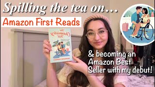 How My Debut Book Got Picked for Amazon First Reads! | Traditional Publishing!