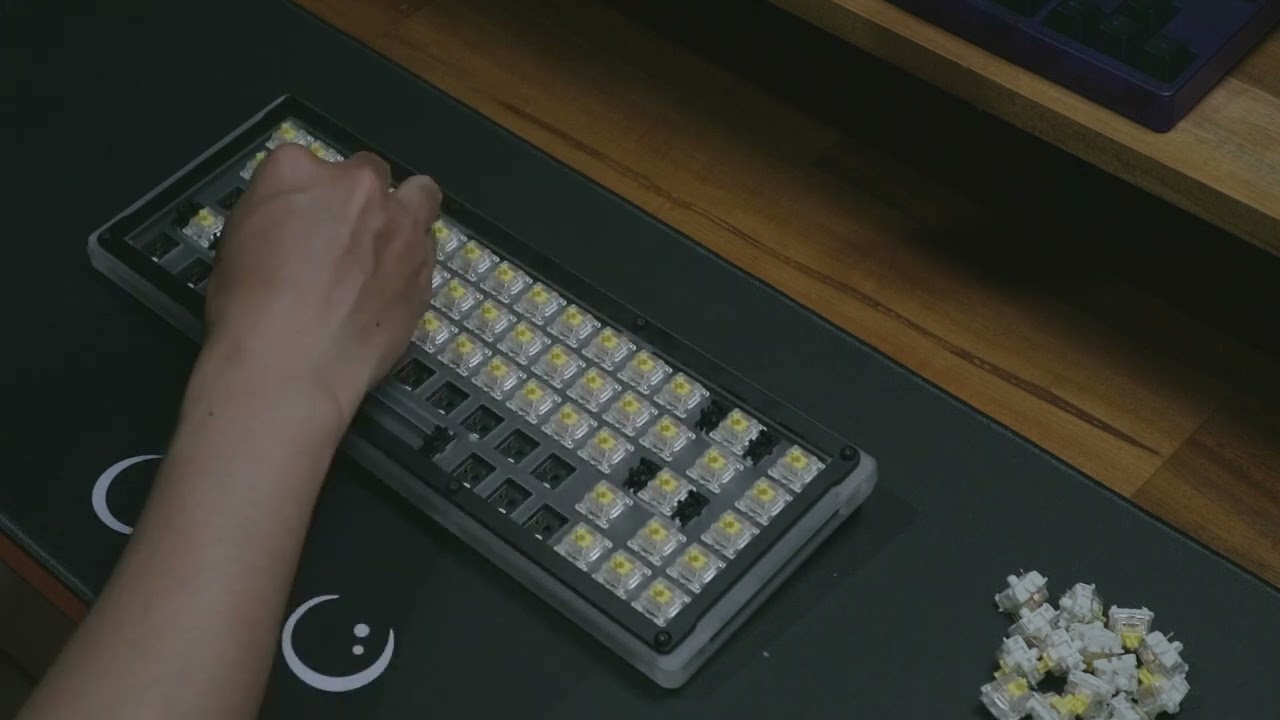 MYNK65 | Gateron G Pro Yellow (Stock) | Build Keyboard