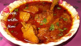 Indian Chicken Curry || Simple Chicken Curry For Bachelors and Beginners - With English Subtitles