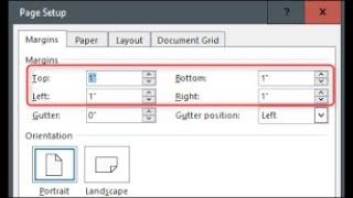 طريقة ضبط هوامش الصفحة فى برنامج الوورد