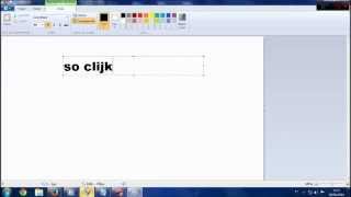 Como escrever no Paint