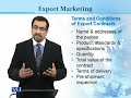 MKT529 Export Marketing Lecture No 80