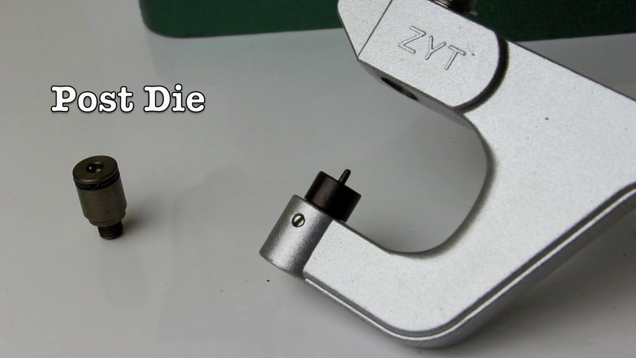 How to Attach Fashion Spring Metal Snaps with KAMsnaps KX Multi