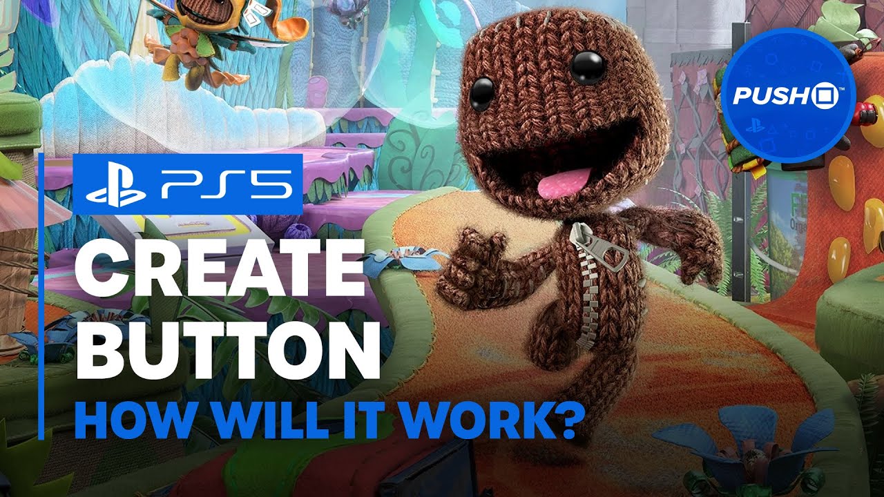 PS5 DUALSENSE CREATE BUTTON: How Will It Work? | PlayStation 5 - YouTube