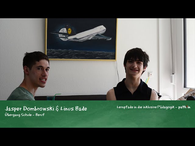 Jasper Dombrowski & Linn Bade  -  Übergang Schule - Beruf
