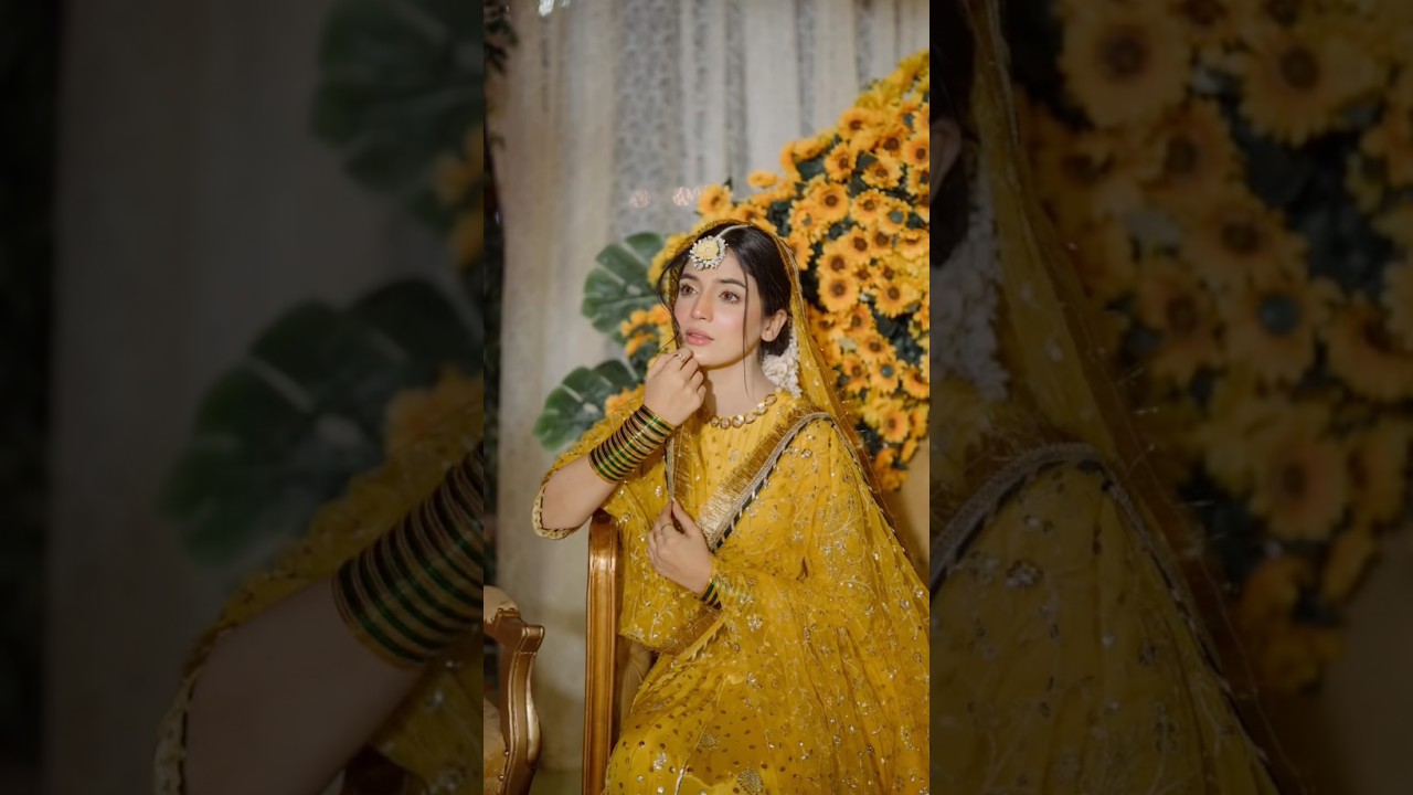 Laiba Khan| Laiba Khan Mayon | Laiba Khan Mayon dress💛#shorts #shortsfeed #youtubeshorts