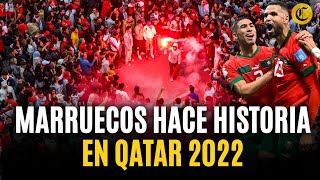¡Una fiesta en Marruecos! Así celebraron en el país su pase histórico a semifinales de Qatar 2022