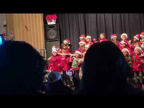 Christmas dance in tamarisk Elementary School