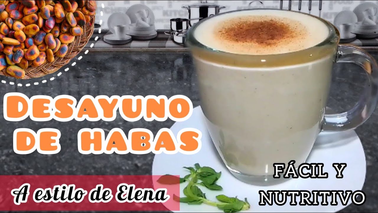 DESAYUNO DE HABAS TOSTADAS *BUENO PARA LA MEMORIA 😳🧠*