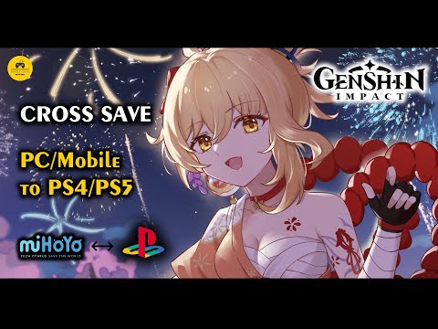 GENSHIN IMPACT CROSS SAVE DARI PC/MOBILE KE PS4/PS5 DALAM 2 MENIT | TUTORIAL