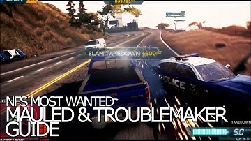 Mauled & Troublemaker Achievement/Trophy Guide - Need for Speed Most Wanted (2012)