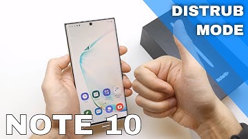 How to Enable Do Not Disturb Mode in Samsung Galaxy Note 10 & 10+