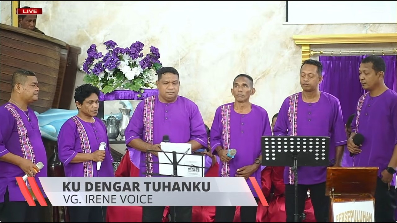Ku Dengar Tuhanku - VG. IRENE VOICE ( LIVE Pembukaan Persidangan Ke-41 Jemaat GPM Souhuru )