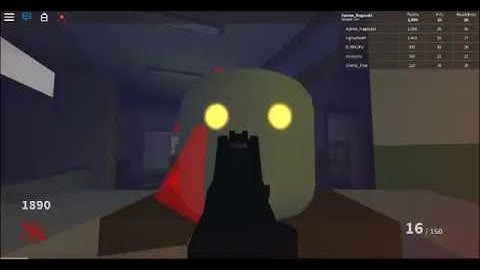 ROBLOX|Project Lazarus: ZOMBIES| No commentary (Part 1)