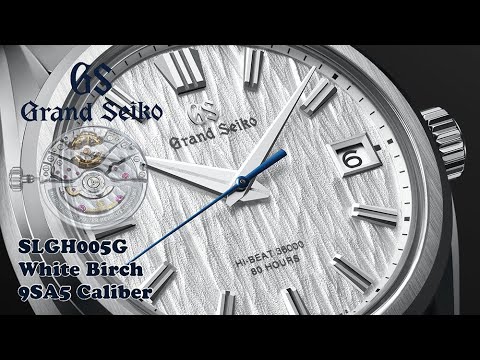 Grand Seiko 2021 | SLGH005G White Birch | Hi-Beat 36000 80 Hours - YouTube