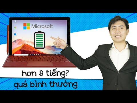 Thời lượng pin thực tế của Surface Pro 7 sẽ như thế nào?