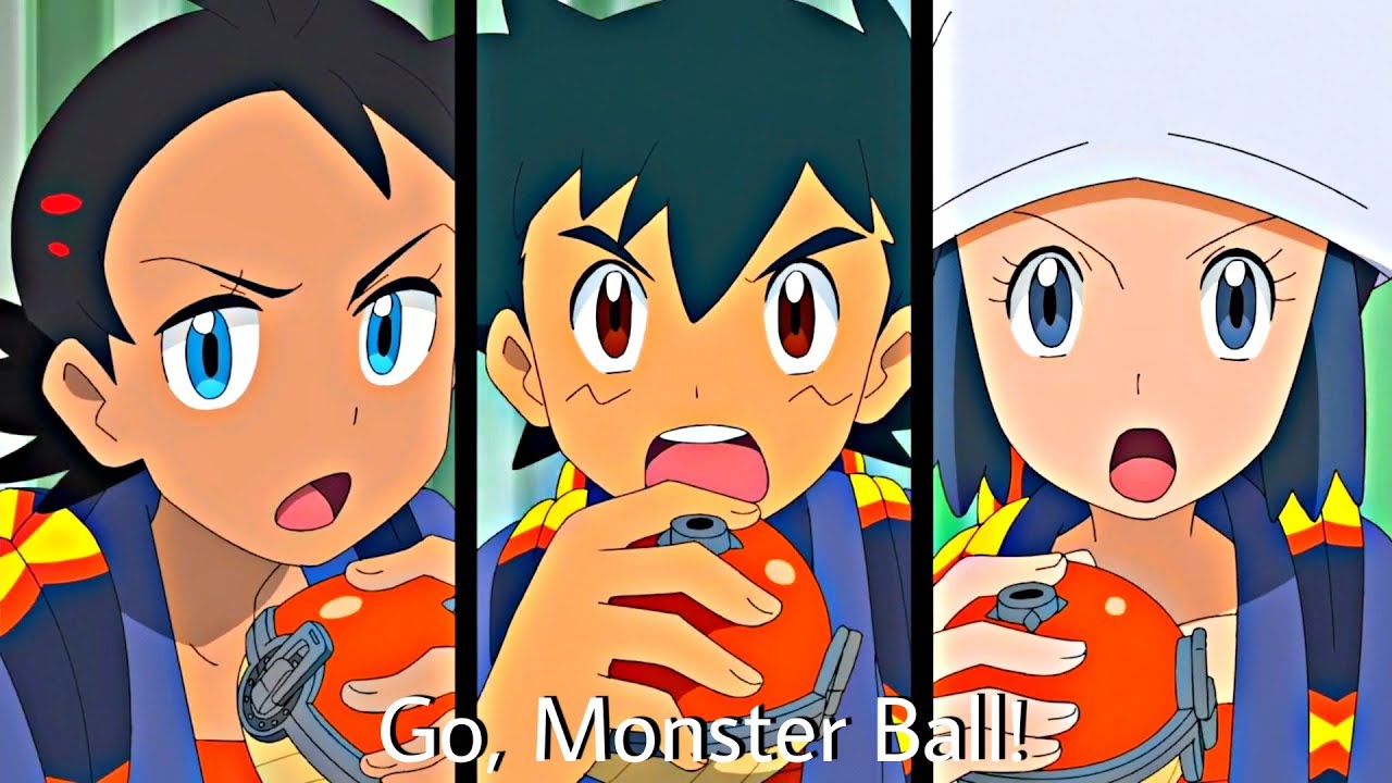 Ash,Dawn and Goh Catching Hisui Region's Starters in Pokémon Legends Arceus Special English Subbed