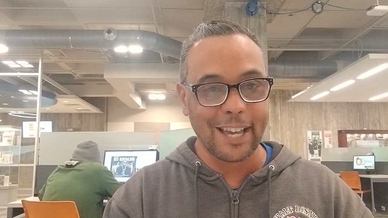 Library security requires a room reservation to film a video related to the public defender's office