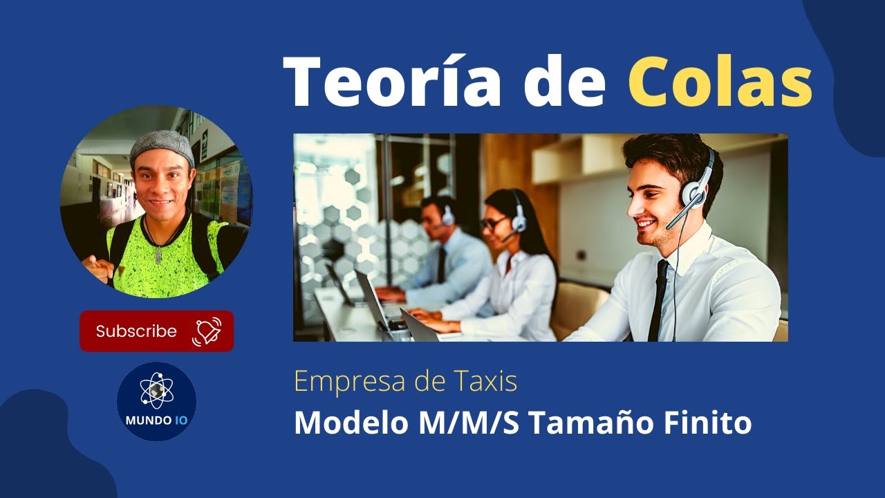 Teoria de Colas Modelo M/M/S y Tamaño Finito - YouTube