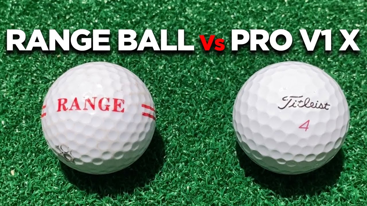 do range balls travel less distance