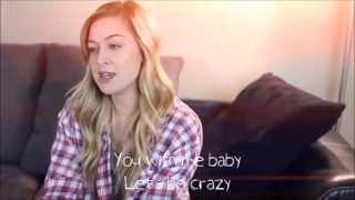 I Want Crazy - Hunter Hayes | Official Cover  by Julia Sheer (lyrics on screen)