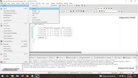 CodeBlocks - C C++ - Operator Logika pada Bahasa C++