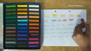 Camel artist Soft Pastel Unboxing and Review all colours- 36 Shades screenshot 5