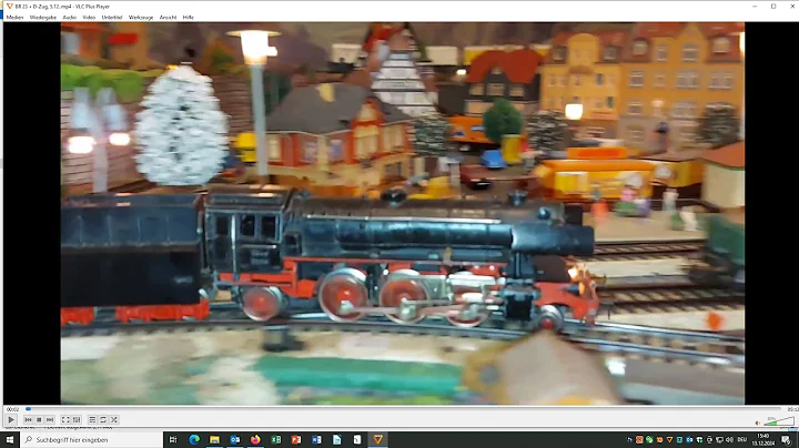 Volker's model trains - Märklin H0 analog -  running session - 139