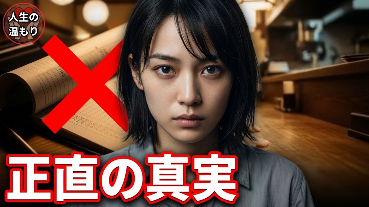 正直に生きて全てを失った27歳の女性→閉店30日前の蕎麦屋で出会った63歳職人が最後に教えてくれた人生の真実とは…【感動する話】