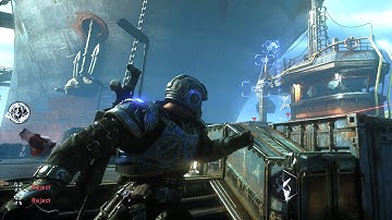 Gears 5 Horde on "Harbor"  Master difficulty wave 1-50 Slugger E-day hype #7