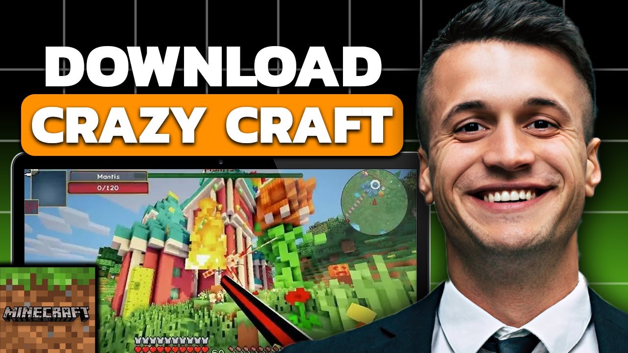 How To Download Crazy Craft On Minecraft | Install Crazy Craft - YouTube