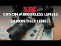 Canon RF vs EF Lenses - Which are the Best? | Comparative Review