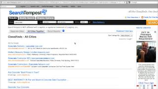 craigslist shortcut Searchtempest for finding cities