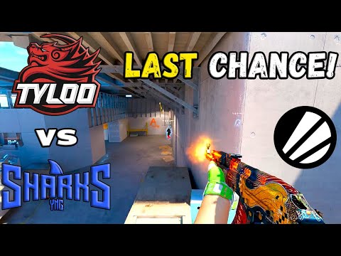 LAST CHANCE! TYLOO vs Sharks - HIGHLIGHTS - ESL Pro League Season 19 l CS2
