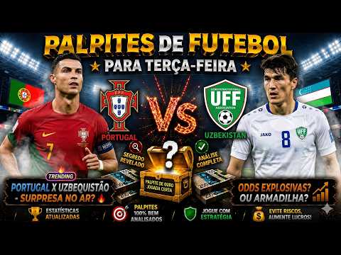 PALPITES DE FUTEBOL PARA HOJE 23 06 2026 | TERÇA FEIRA + BILHETE PRONTO!