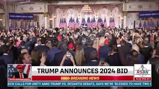 BREAKING: President Trump Announces He Will Seek Second Term; Run for President in 2024