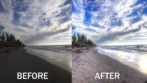 How To Edit HDR Time Lapses Created On A GoPro