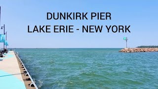 Dunkirk Pier in Dunkirk NY - Western New York