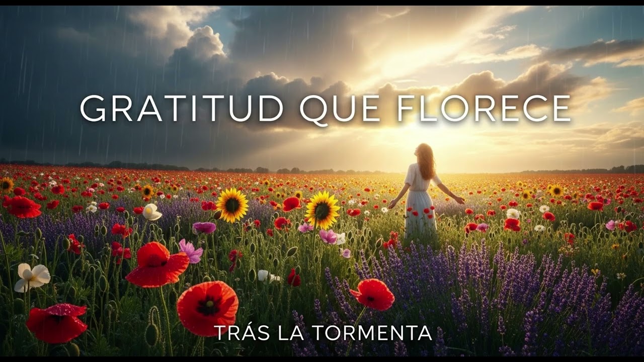 GRATITUD QUE FLORECE TRAS LA TORMENTA