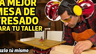 The BEST Router Table for your workshop 🔥 | Insert Plate + Lifting System for Router